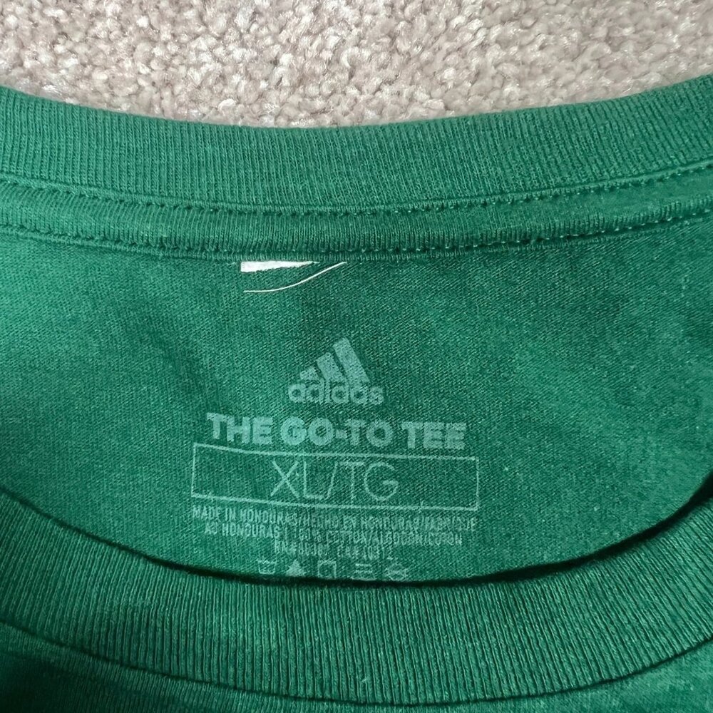 Adidas Mens 2XL Green Graphic Short Sleeve Minnesota Wild NHL The Go To Tee NWT - Picture 4 of 6